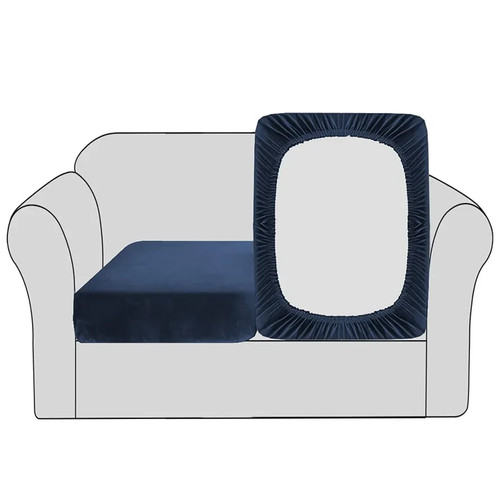 Bellahills velvet stretch sofa - bellahills,