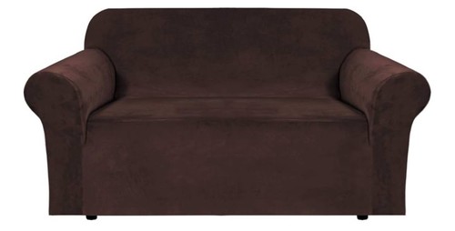 Bellahills stretch velvet sofa - velvet,