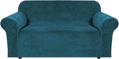 Bellahills velvet sofa cover - velvet,