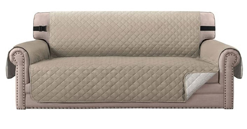 Sofa couch beige protector - couch,