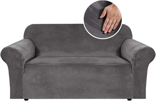 Bellahills stretch velvet sofa - velvet,