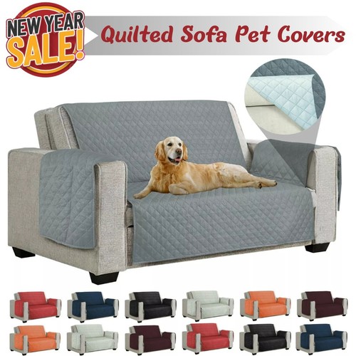 Quilted sofa cover 3 - sofa,