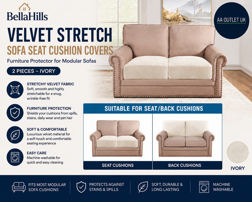 Bellahills velvet stretch - velvet,